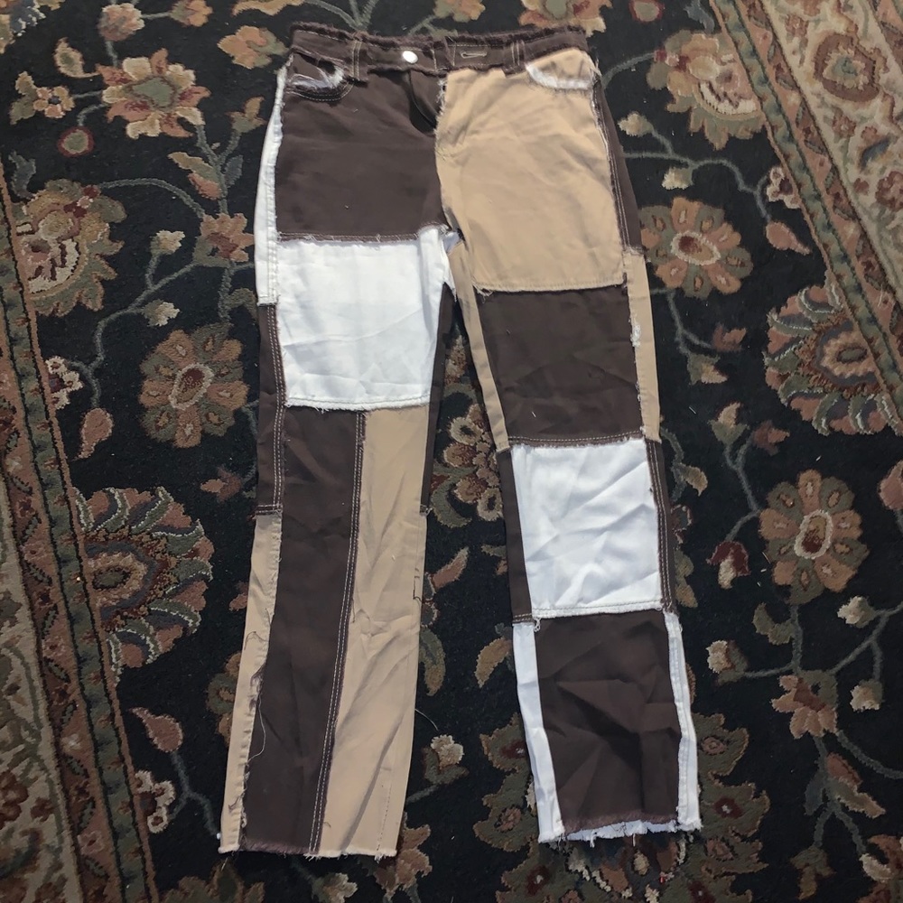Patch pants